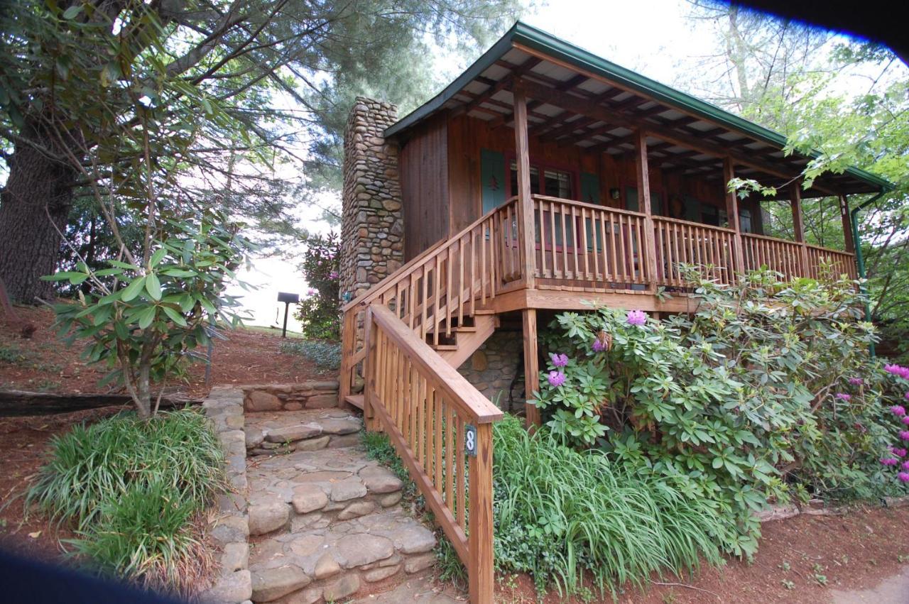 Mountain Springs Cabins Candler Eksteriør billede