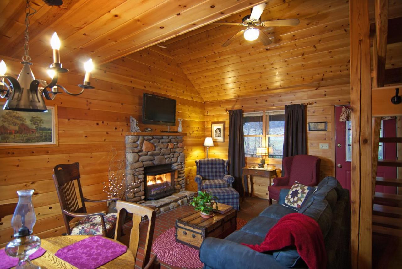 Mountain Springs Cabins Candler Eksteriør billede